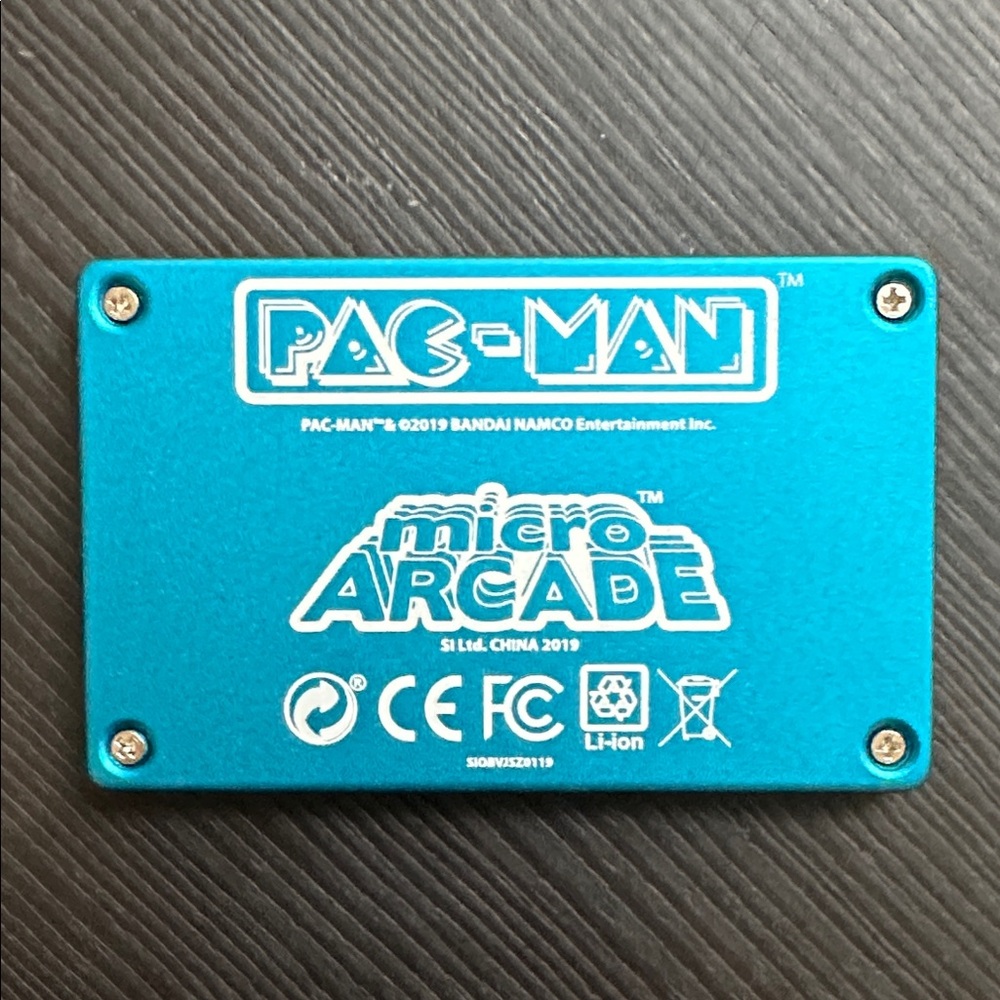 Pac-Man Micro Arcade Handheld Console - Blue - Picture 6 of 6